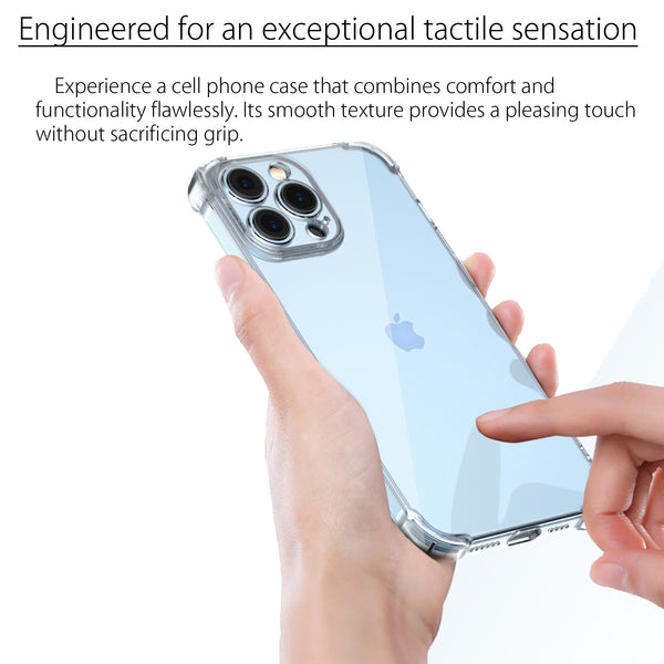 Ultimate iPhone Protection Bundle: 15'/5m Drop Tested Clear Case & 3X Tempered Glass Screen Protectors