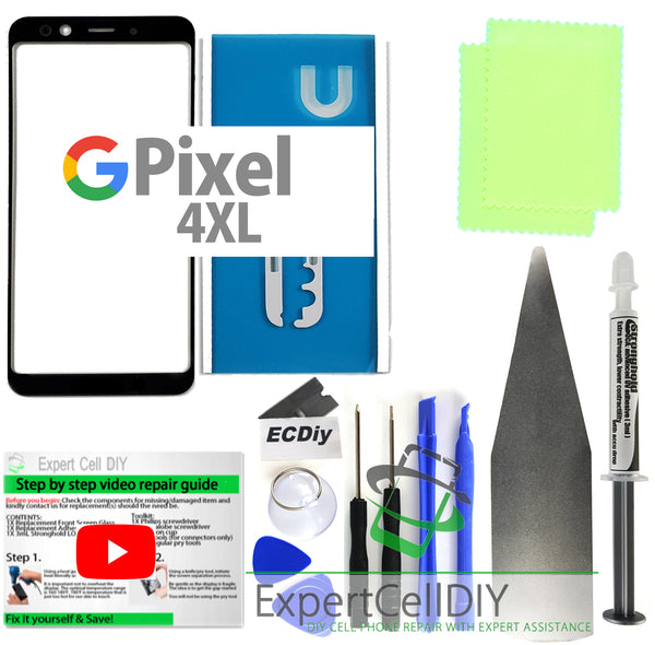Google Pixel 8 Pro ~ 3 Front Screen Glass Repair Kits