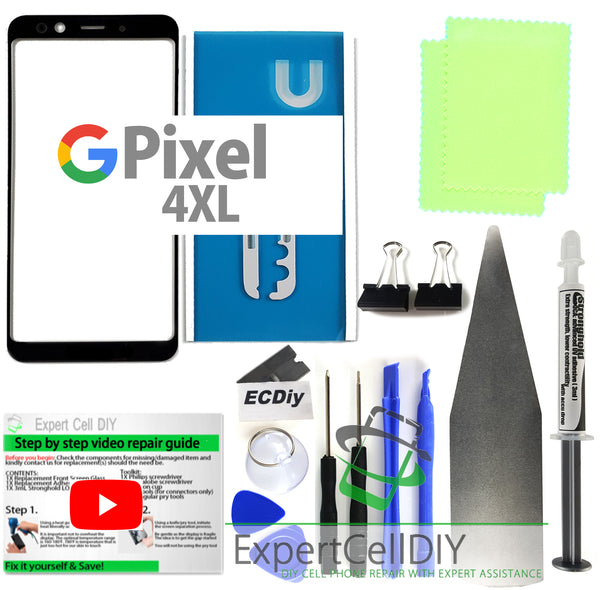 Google Pixel 8 Pro ~ 3 Front Screen Glass Repair Kits