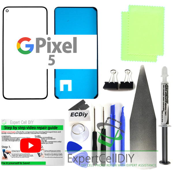 Google Pixel 8 Pro ~ 3 Front Screen Glass Repair Kits