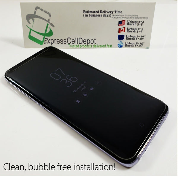 Curved Screens: Protect your repair! 2x Full Glue Curved Tempered Glass Screen Protector
