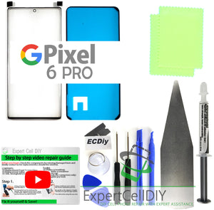 Google Pixel 8 Pro ~ 3 Front Screen Glass Repair Kits