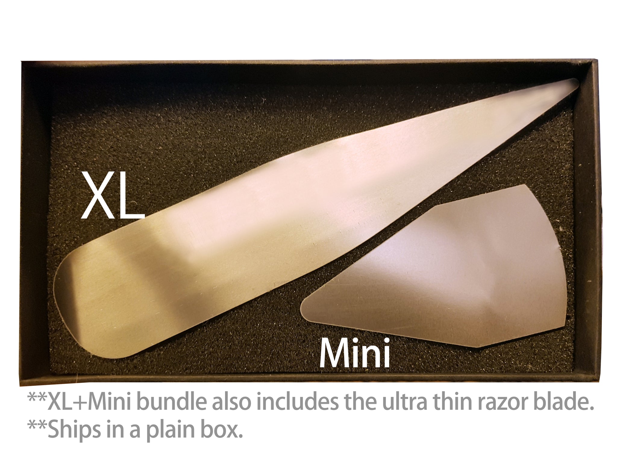 OCA Blade™ - Patent pending flexible metal glass removing tool